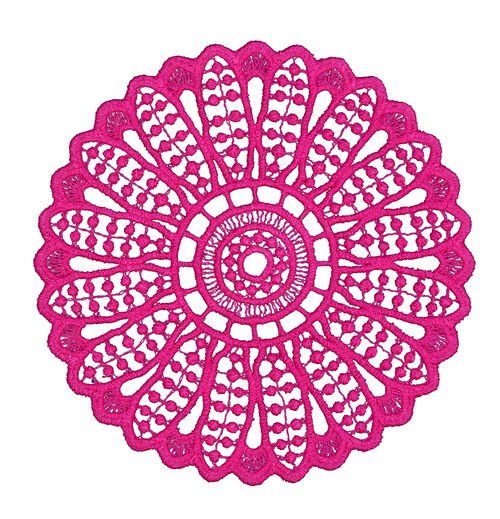 OESD Freestanding Lace Coasters