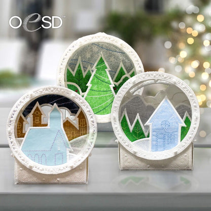 Freestanding Shadow Box Ornaments | Quality Sewing