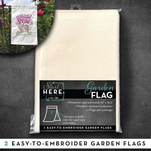 OESD Garden Flag 2 Pack