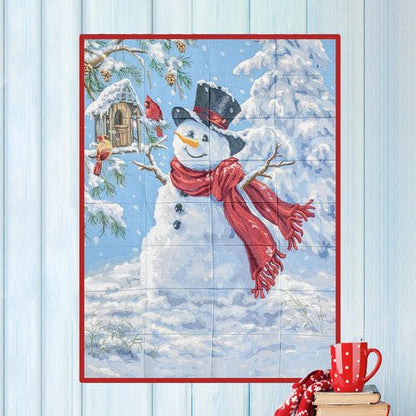 OESD Happy Snowman by Dona Gelsinger | Quality Sewing