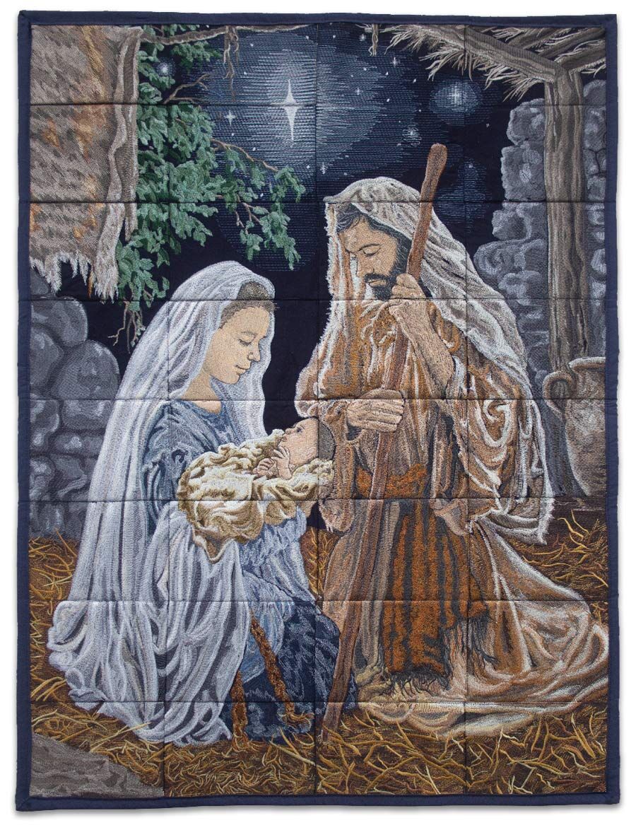 OESD O Holy Night Tiling Scene by Dona Gelsinger