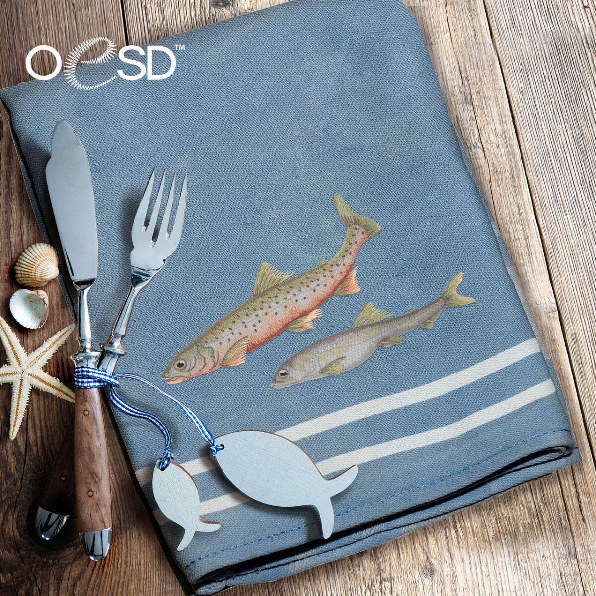 OESD Painted Fish Embroidery Collection