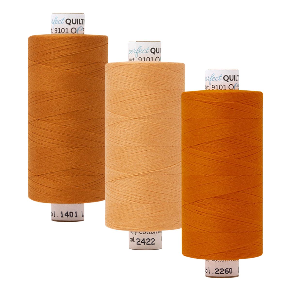 OESD Perfect Quilting Thread, 3 Pack - The Oranges