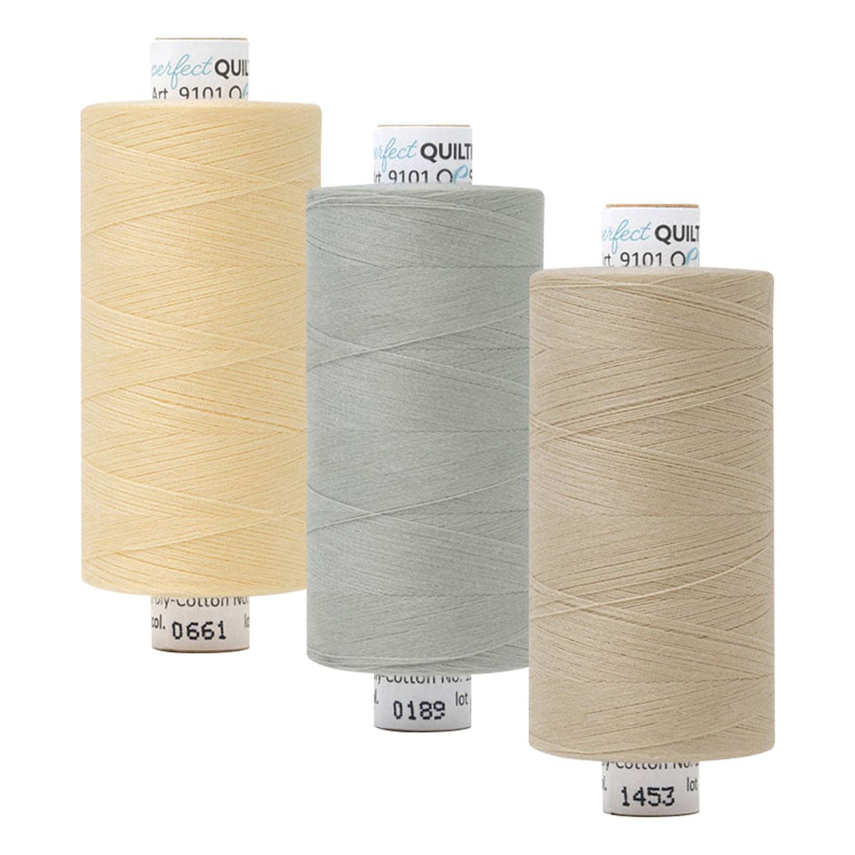 OESD Perfect Quilting Thread, 3 Pack - The Creams