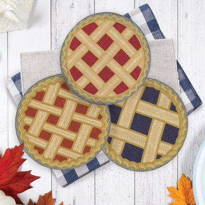 OESD Pie Please Hot Pads Embroidery Collection | Quality Sewing