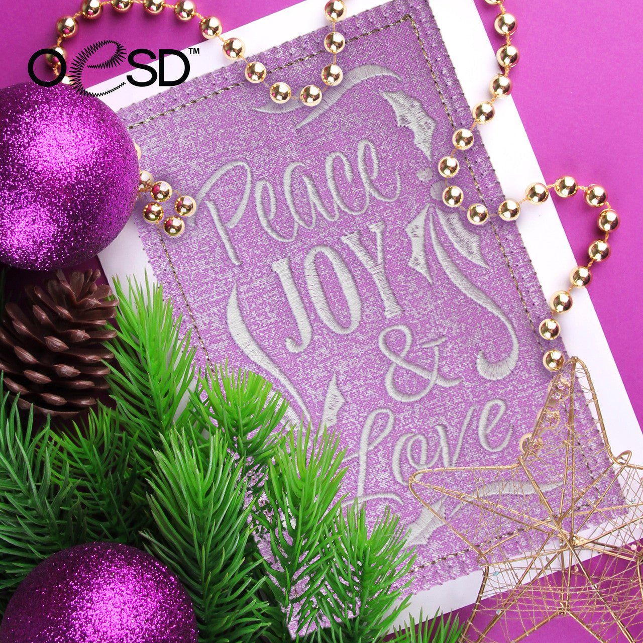 OESD Shimmering Holiday Cards Design Collection