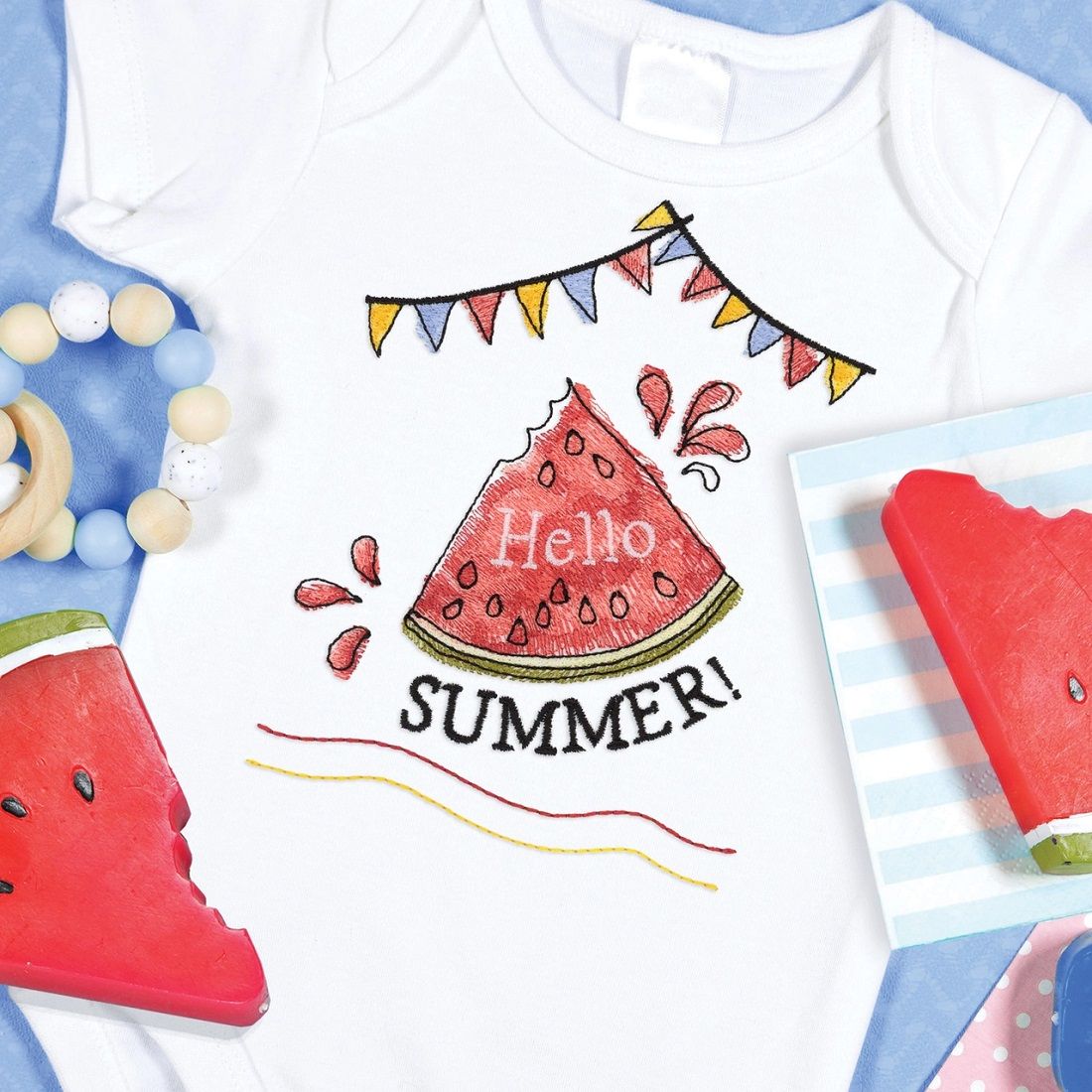 OESD Sweet Summer Embroidery Design Collection | Quality Sewing