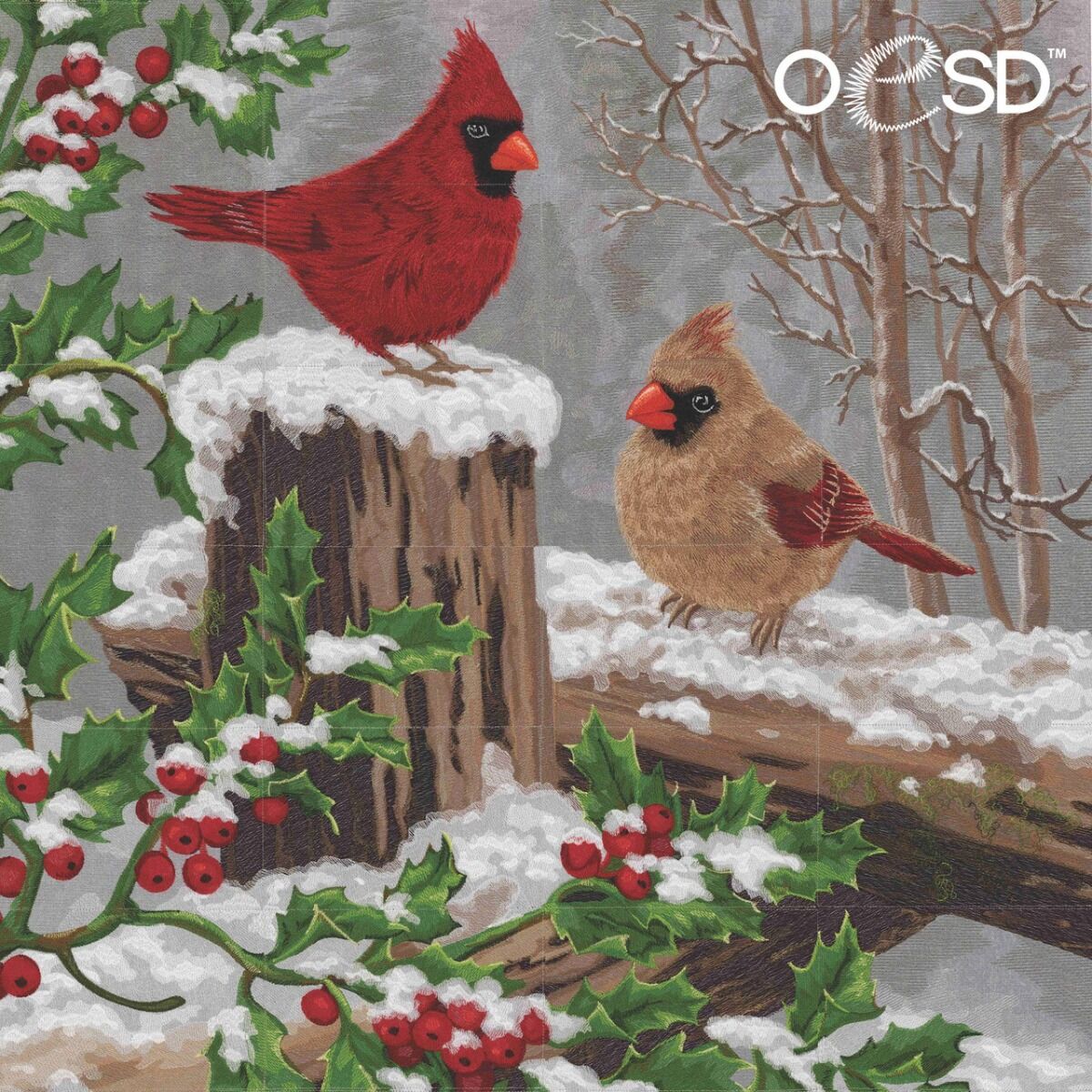 OESD Winter Visitors by Dona Gelsinger