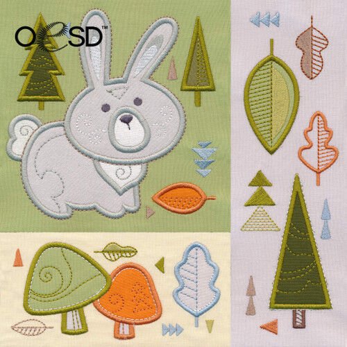 OESD Woodland Friends Growth Chart | Quality Sewing