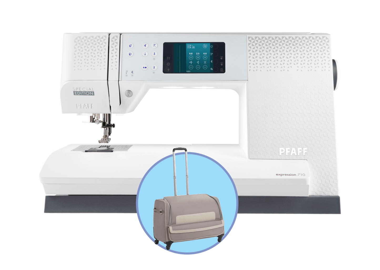 Pfaff Expression 710 Special Edition Sewing and Quilting Machine - Quality Sewing & Vacuum