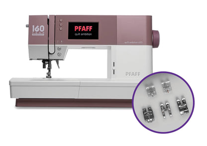 Pfaff Quilt Ambition 635 Sewing & Quilting Machine - Quality Sewing & Vacuum