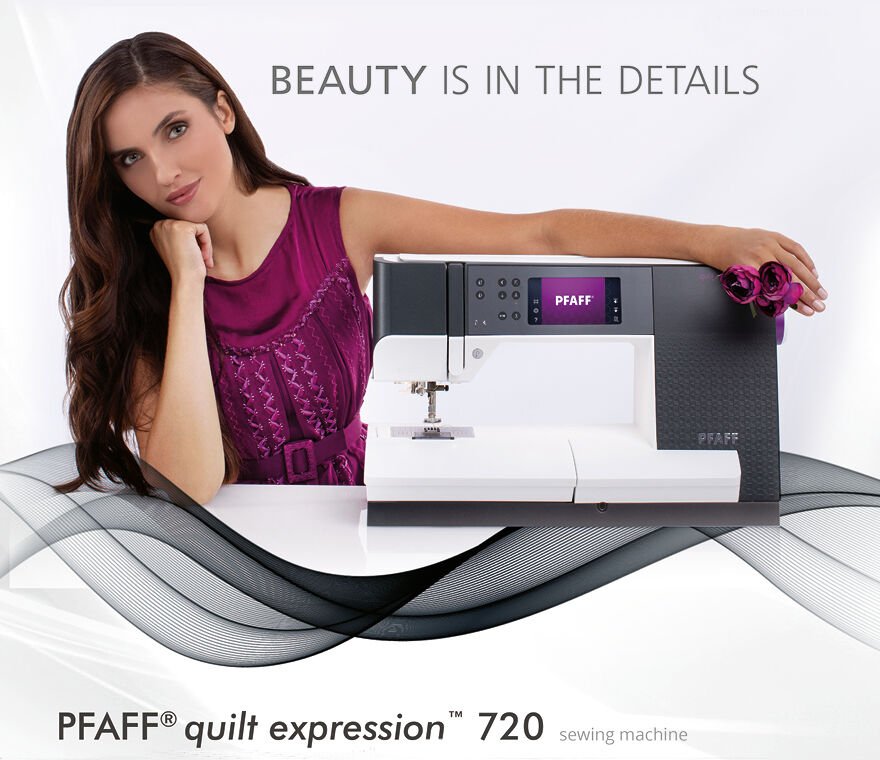 Pfaff Quilt Expression 720 Sewing and Quilting Machine