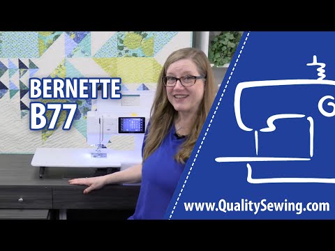 Bernette B77 Sewing and Quilting Machine - Pre-Owned