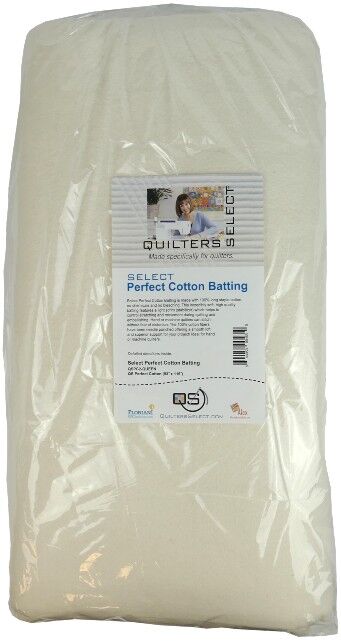 Quilters Select Perfect Cotton Batting QSPC2-TWIN - Quality Sewing & Vacuum