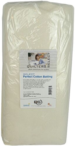 Quilters Select Perfect Cotton Batting - Quality Sewing & Vacuum