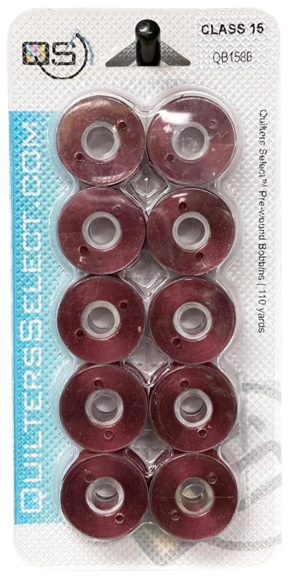 Quilters Select Prewound Bobbins- Class 15 - Quality Sewing & Vacuum