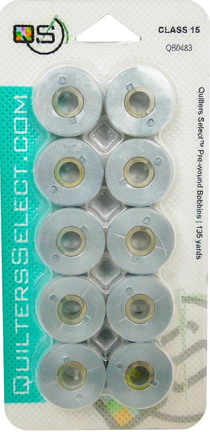 Quilters Select Prewound Bobbins- Class 15 - Quality Sewing & Vacuum