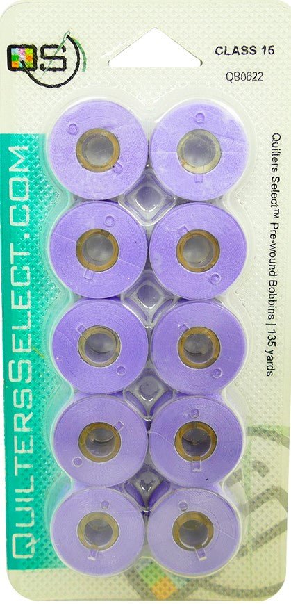 Quilters Select Prewound Bobbins- Class 15 - Quality Sewing & Vacuum