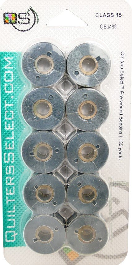 Quilters Select Prewound Bobbins- Class 15 - Quality Sewing & Vacuum