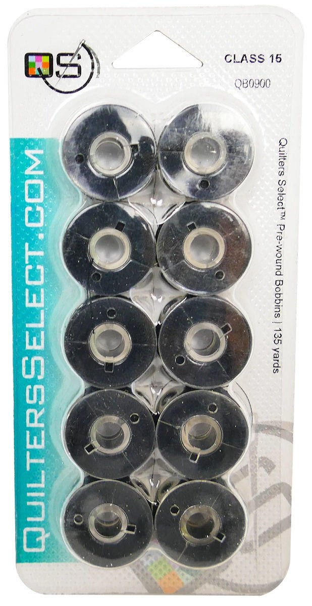 Quilters Select Prewound Bobbins- Class 15 - Quality Sewing & Vacuum