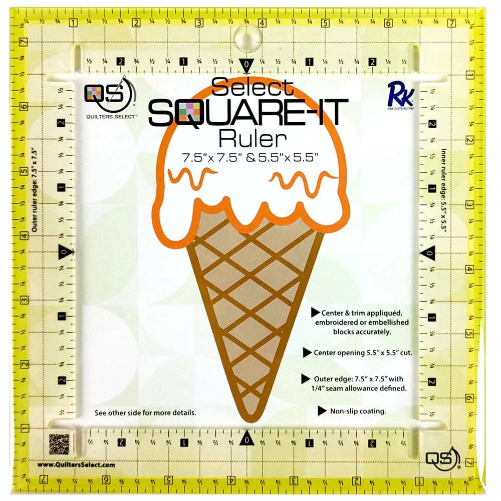 Quilters Select Square It Rulers - Quality Sewing & Vacuum