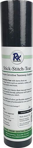 RNK Stick-Stitch-Tear Stabilizer - Quality Sewing & Vacuum