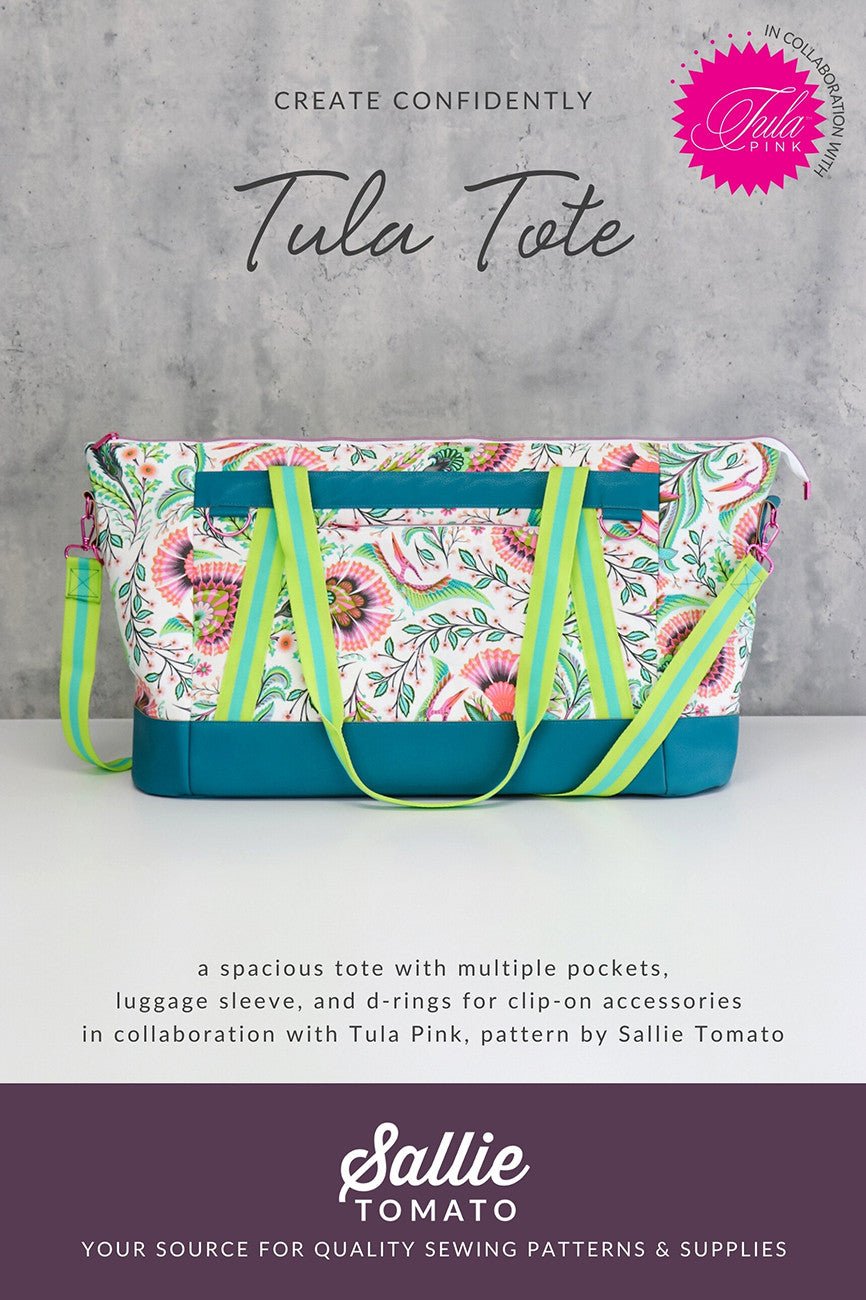 Sallie Tomato Tula Tote Pattern