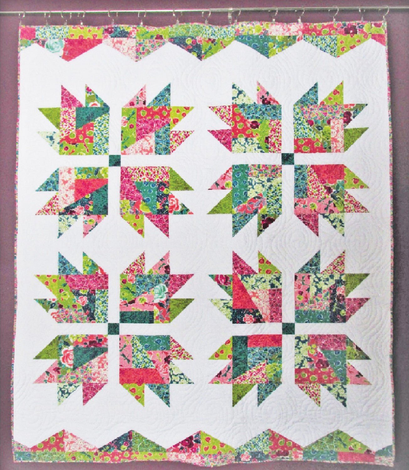 Scrap Crazy Bear Paw Quilt Class