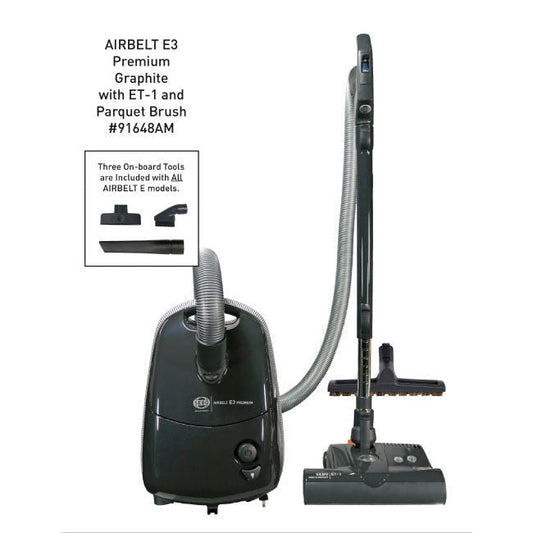 SEBO Airbelt E3 Premium with Dual Control Handl | Quality Sewing