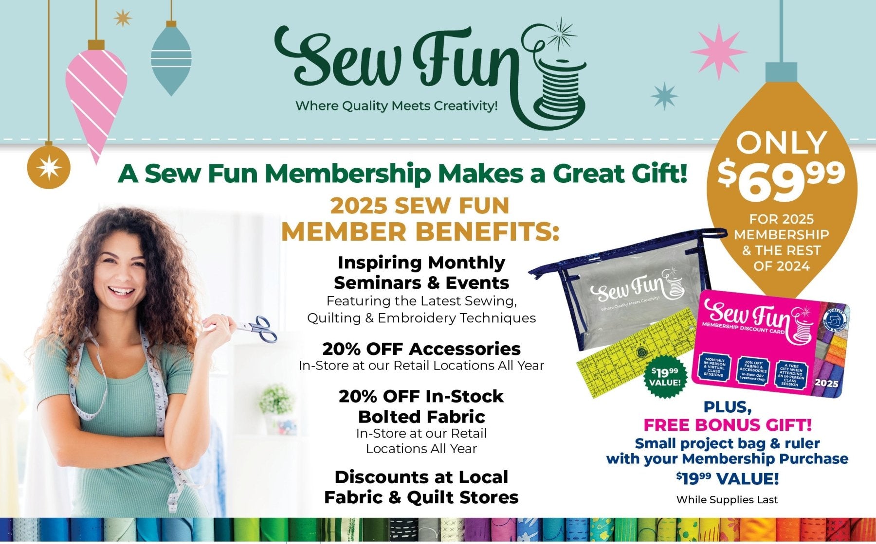 Sew Fun 2025 Membership