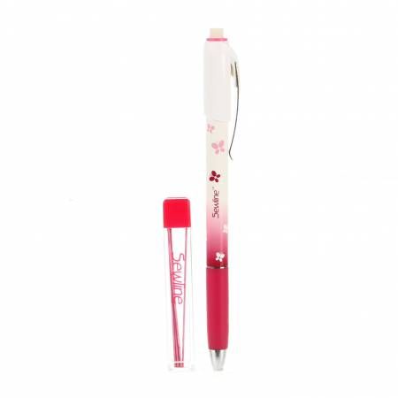 Sewline Fabric Mechanical Pencil - Pink,Sewline Fabric Mechanical Pencil - Pink