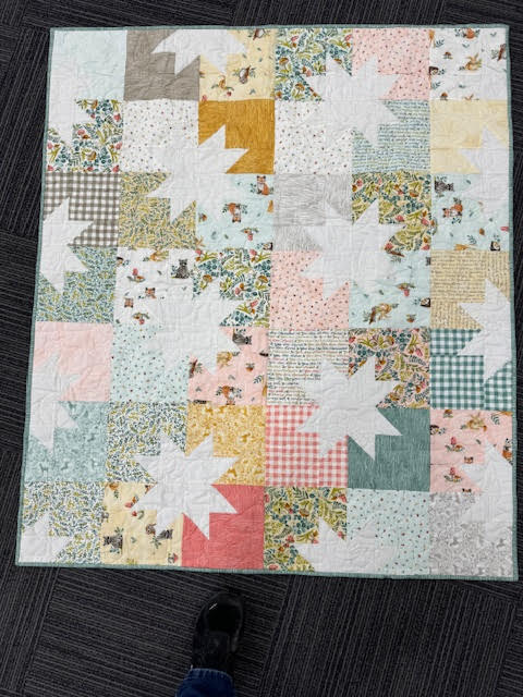 Star Pop Baby Quilt Class