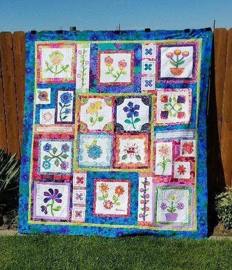 Stitcher's Garden Block of the Month Series