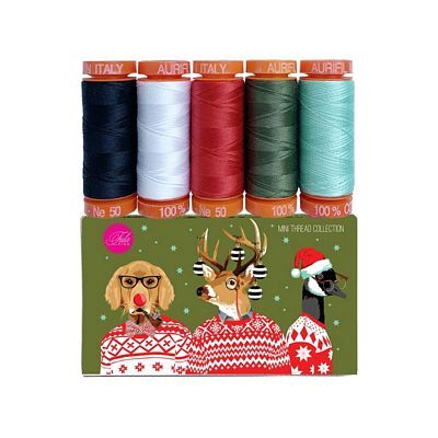 Tula Pink Holiday Homies Thread Set,Tula Pink Holiday Homies Thread Set,Tula Pink Holiday Homies Thread Set