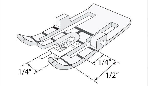 Viking Changeable Quilter's Guide Sole