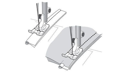 Viking Clear Piping Foot | Quality Sewing