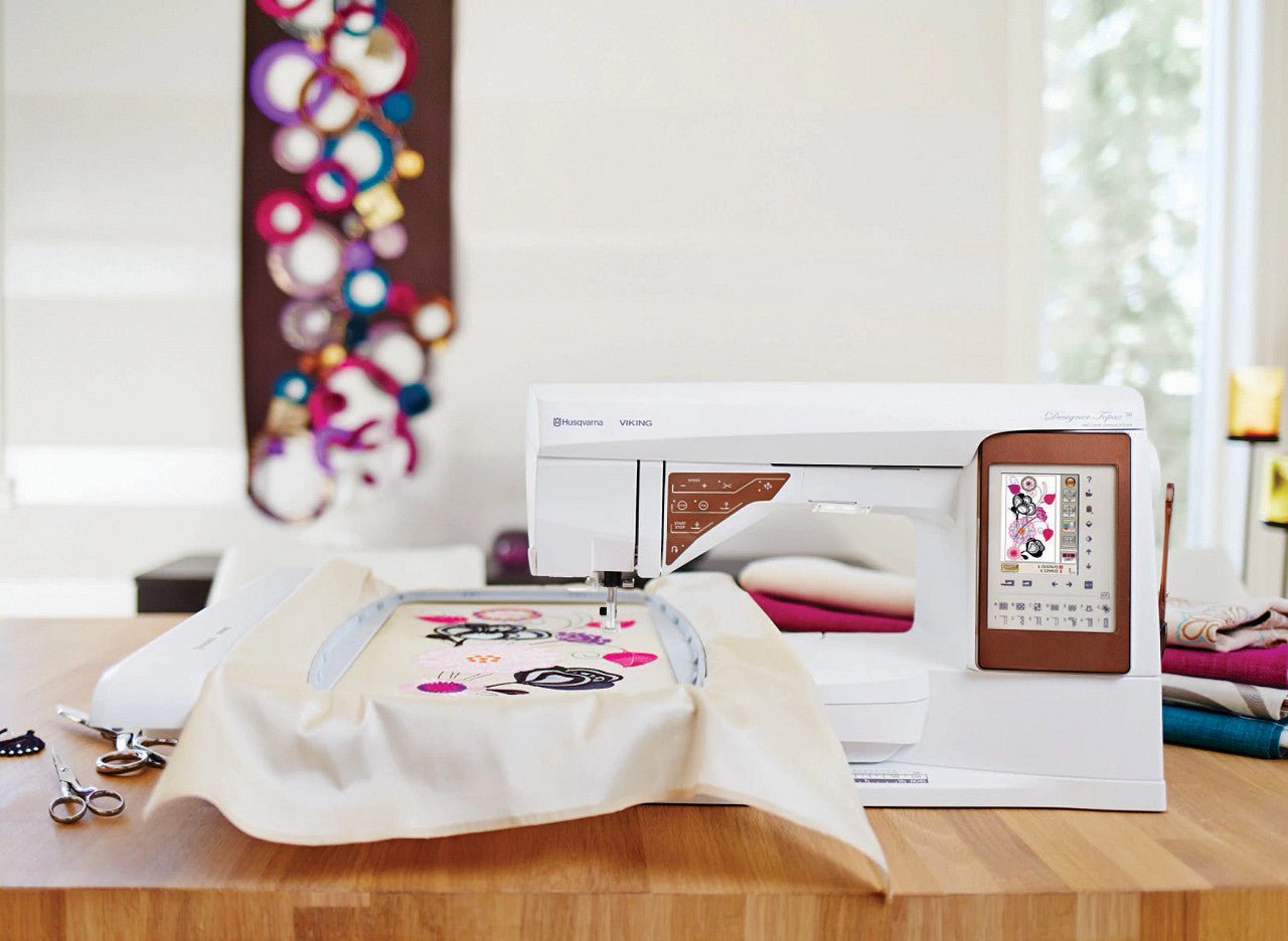 Viking Designer Topaz 50 Sewing, Quilting, and Embroidery Machine - Quality Sewing & Vacuum