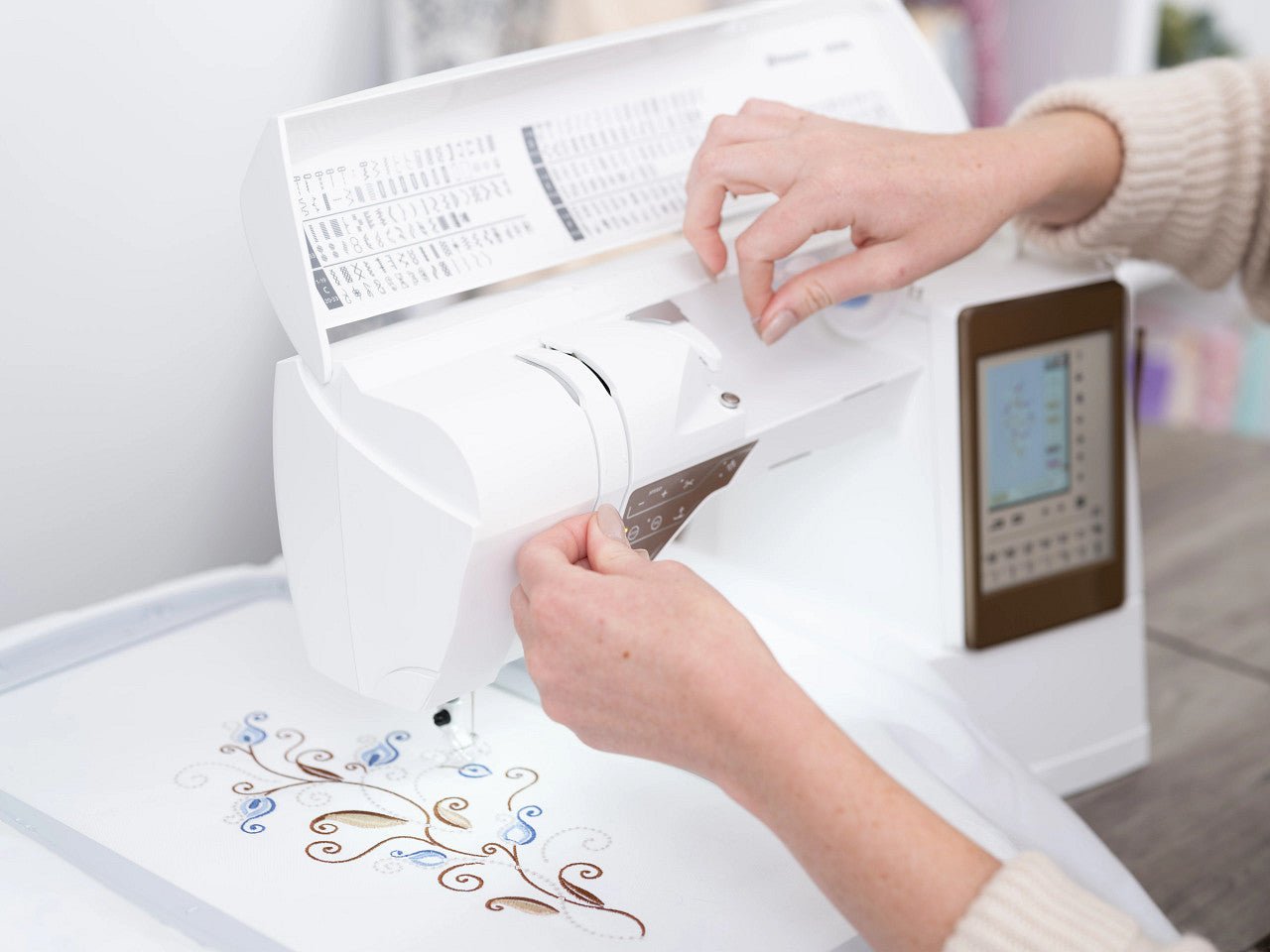 Viking Designer Topaz 50 Sewing, Quilting, and Embroidery Machine - Quality Sewing & Vacuum