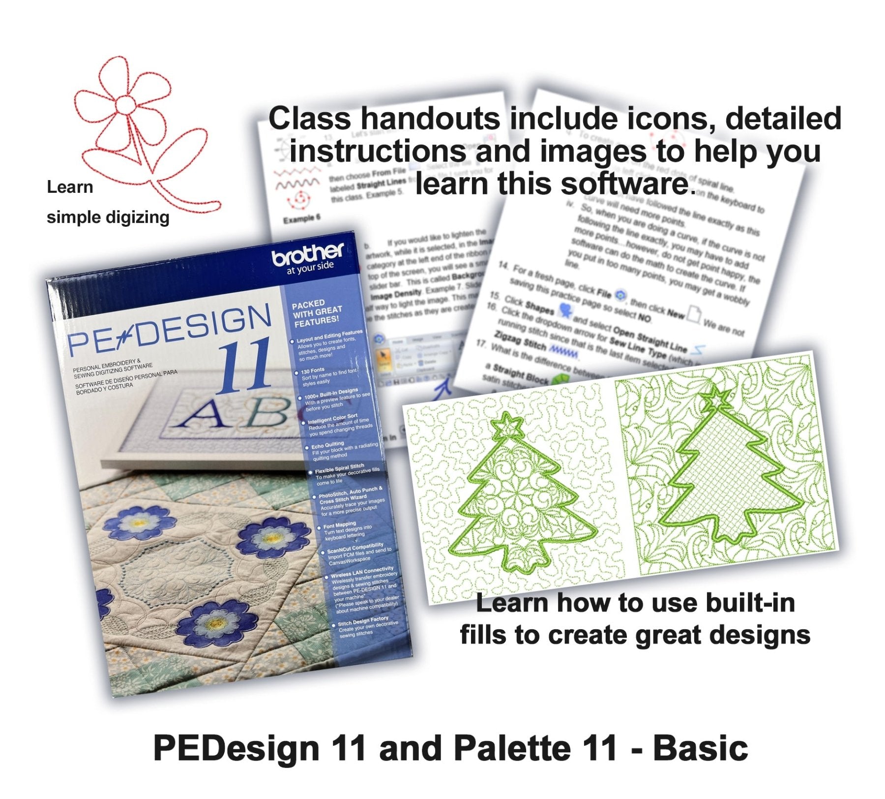 VIRTUAL: PE-Design 11/Palette 11 Basics Class