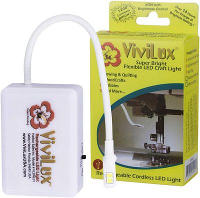 ViviLux Super Bright Flexible Craft Light - Quality Sewing & Vacuum