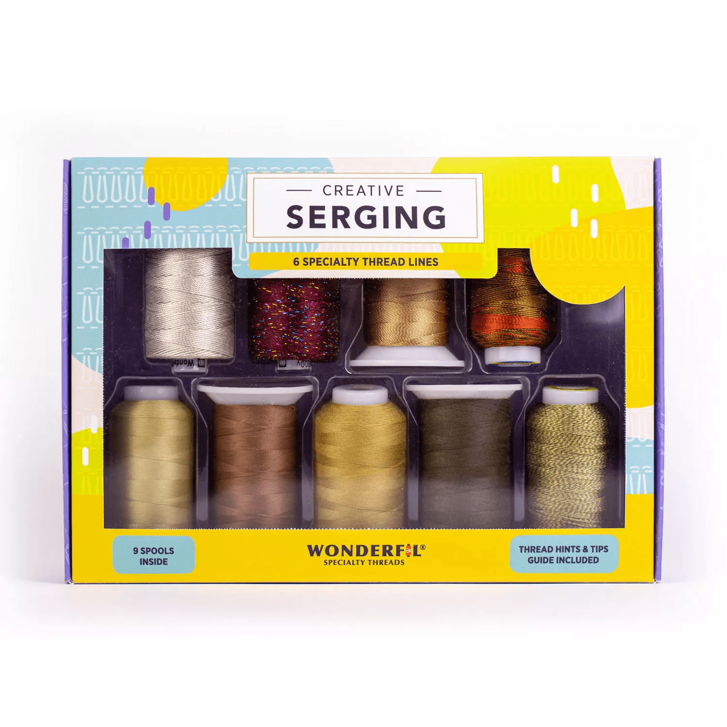 WonderFil Creative Serging Novelty Thread Pack