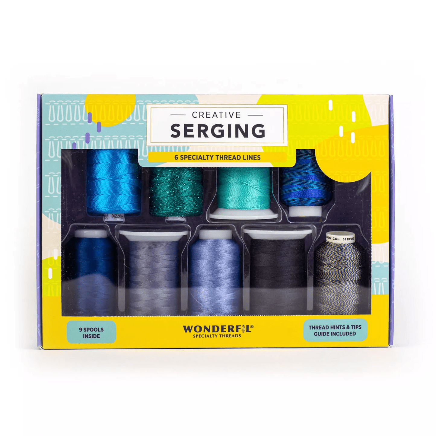 WonderFil Creative Serging Novelty Thread Pack-Marina