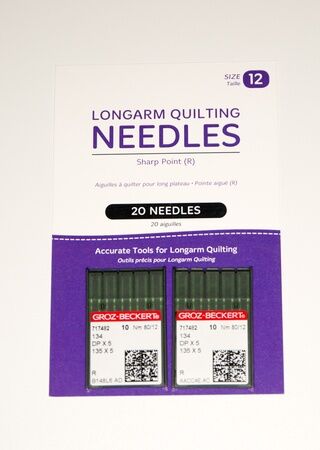 Handi Quilter Longarm Needles - Package of 20 (12/80-R, Sharp )