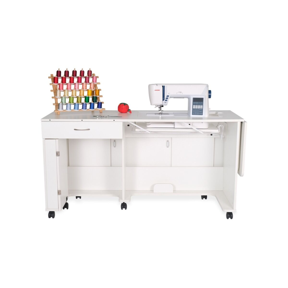 Arrow Alice Sewing Cabinet, Ash White