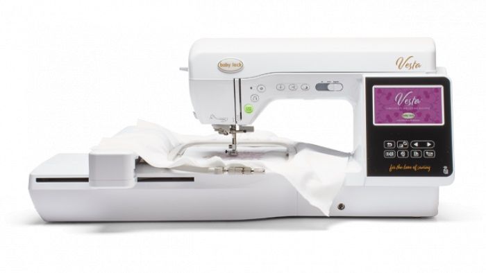 Baby Lock Vesta Sewing and Embroidery Machine – Quality Sewing & Vacuum