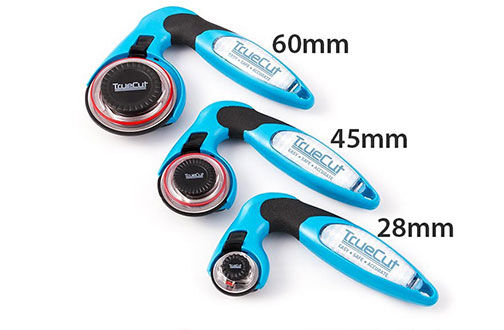 Ergonomic Rotary Cutter 45mm Right Hand or Left Hand+5 Extra