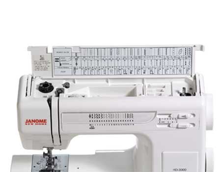 Janome HD1000 heavy duty mechanical sewing machine - household