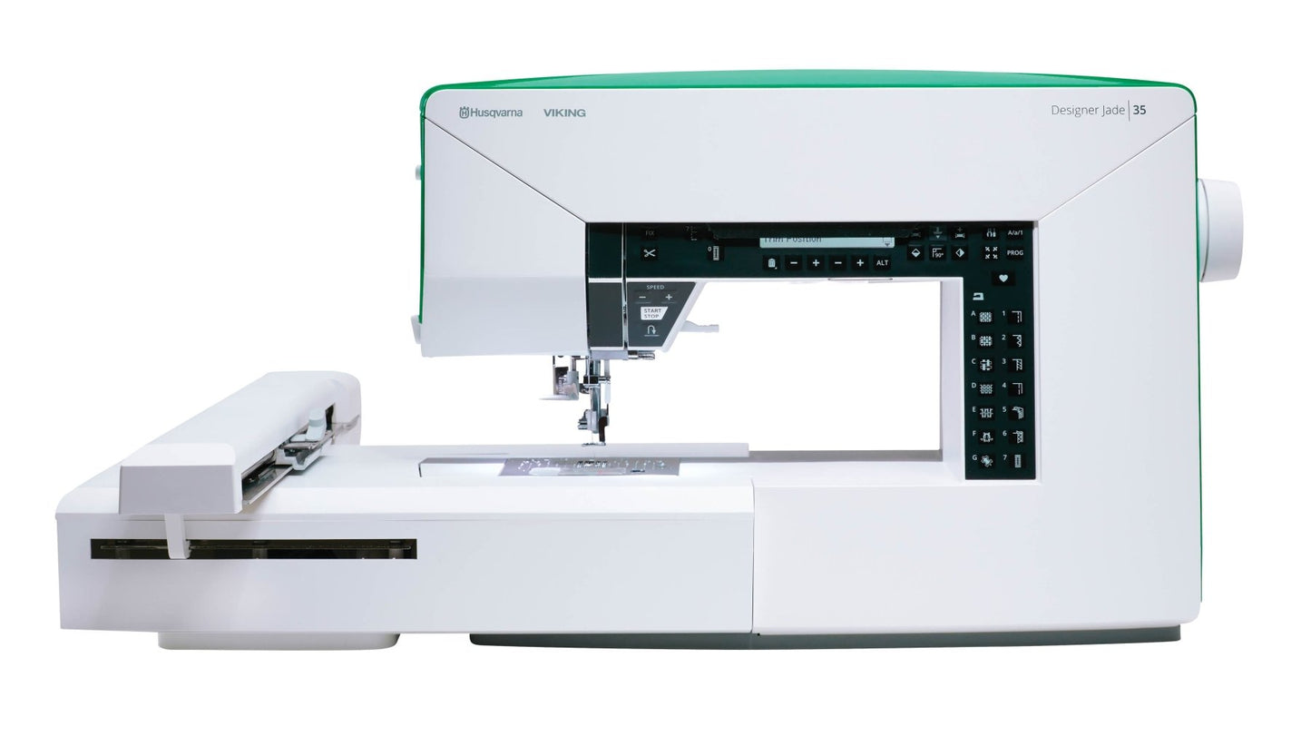 Husqvarna Viking Designer Jade 35 Sewing & Embroidery Machine