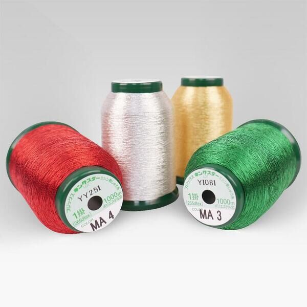 Kingstar Metallic Holiday Quartet 1,000 Meter Spools