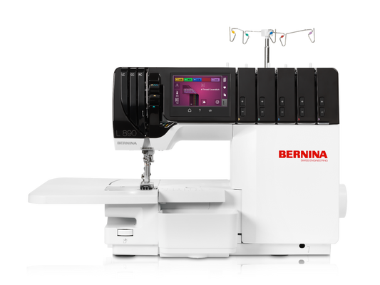 Bernina L 890 Overlock and Coverstitch Machine - with FREE Gifts (BBOS + MT2227BOA-KIT)